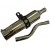 nademper DT-MX chroom rond universeel